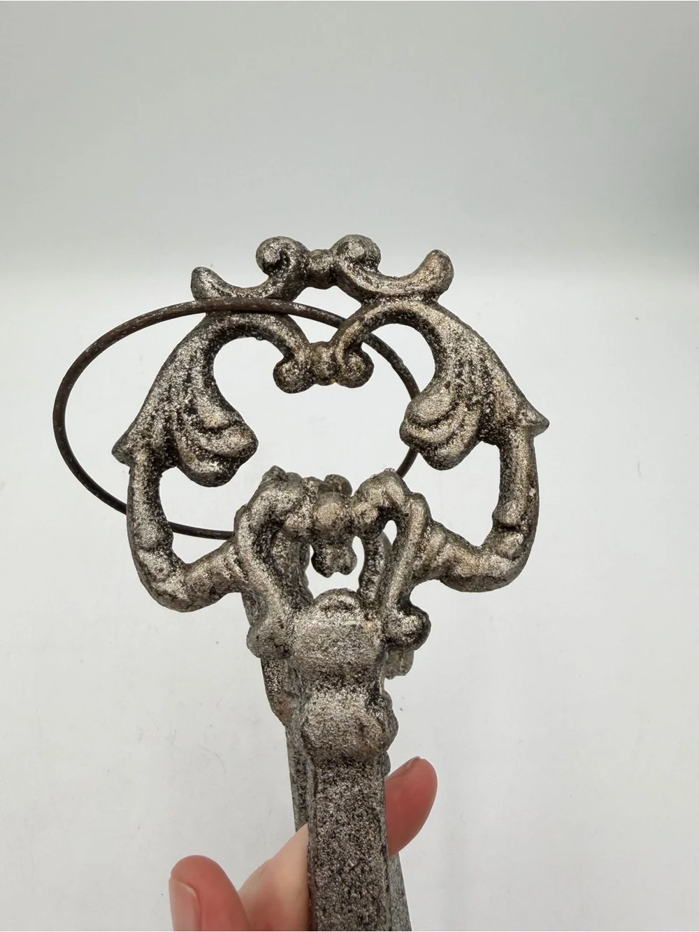 Set of 3 Decorative Skeleton Keys Cast Iron Wall Decor Rustic Farmhouse